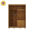 Ver imagem 6 de Casamia Guarda Roupa 2 Portas de Correr 235x170 cm 100% MDF Nature