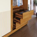 Ver mais imagens de Casamia Guarda Roupa 2 Portas de Correr 235x170 cm 100% MDF Nature