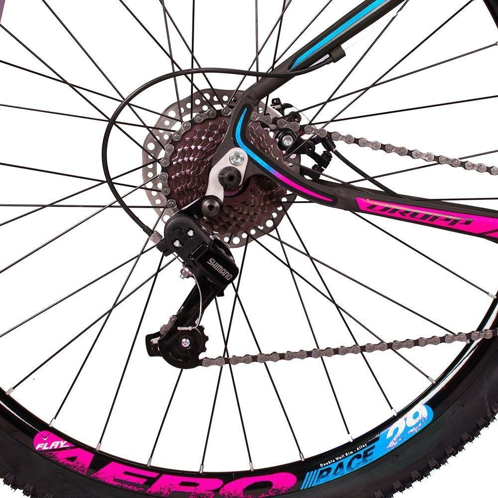 Bicicleta Dropp Z3 Aro 29 Câmbios Shimano Azul+rosa - 2