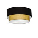 Ver imagem 1 de Plafon para Banheiro Cilíndrico Sb-3062 Cúpula Cor Preto Palha