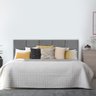 Cabeceira Modulada Estofada Adesiva 1 Módulo 30x40cm Cinza - 2