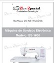 Ver imagem 3 de Máquina de Bordado Eletrônica- Ss1600-área 20x28-autovolt