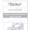 Ver imagem 3 de Máquina de Bordado Eletrônica- Ss1600-área 20x28-autovolt