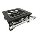 Ver imagem 2 de Fogão Industrial Gold de Mesa 1 Boca Dupla Baixa Pressão Perfil 7 Cefaz