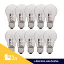 Ver imagem 1 de 10 Unidades Lâmpada Quente Halógena Classic A55 220V Potência 100W Temperatura 3000k Durín