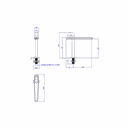 Ver imagem 2 de Bica de Mesa Pequena para Cuba e Lavatorio Memphis Black Matte Deca You - Deca Deca Metais