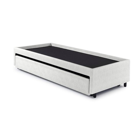 Bicama Box para Dois Colchões Solteiro Courino