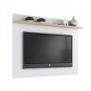 Ver mais imagens de Conjunto Sala de Estar Rack 2 Portas com Painel para TV até 42 Polegadas 181CMX135CM Benevello Branco