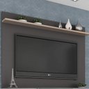 Ver imagem 7 de Conjunto Sala de Estar Rack 2 Portas com Painel para Tv até 42 Polegadas Benevello