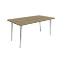 Ver imagem 1 de Base de Metal para Mesa de Jantar Iguaçu Prata/Cromada