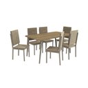 Ver imagem 2 de Base de Metal para Mesa de Jantar Iguaçu Marrom/Nickel