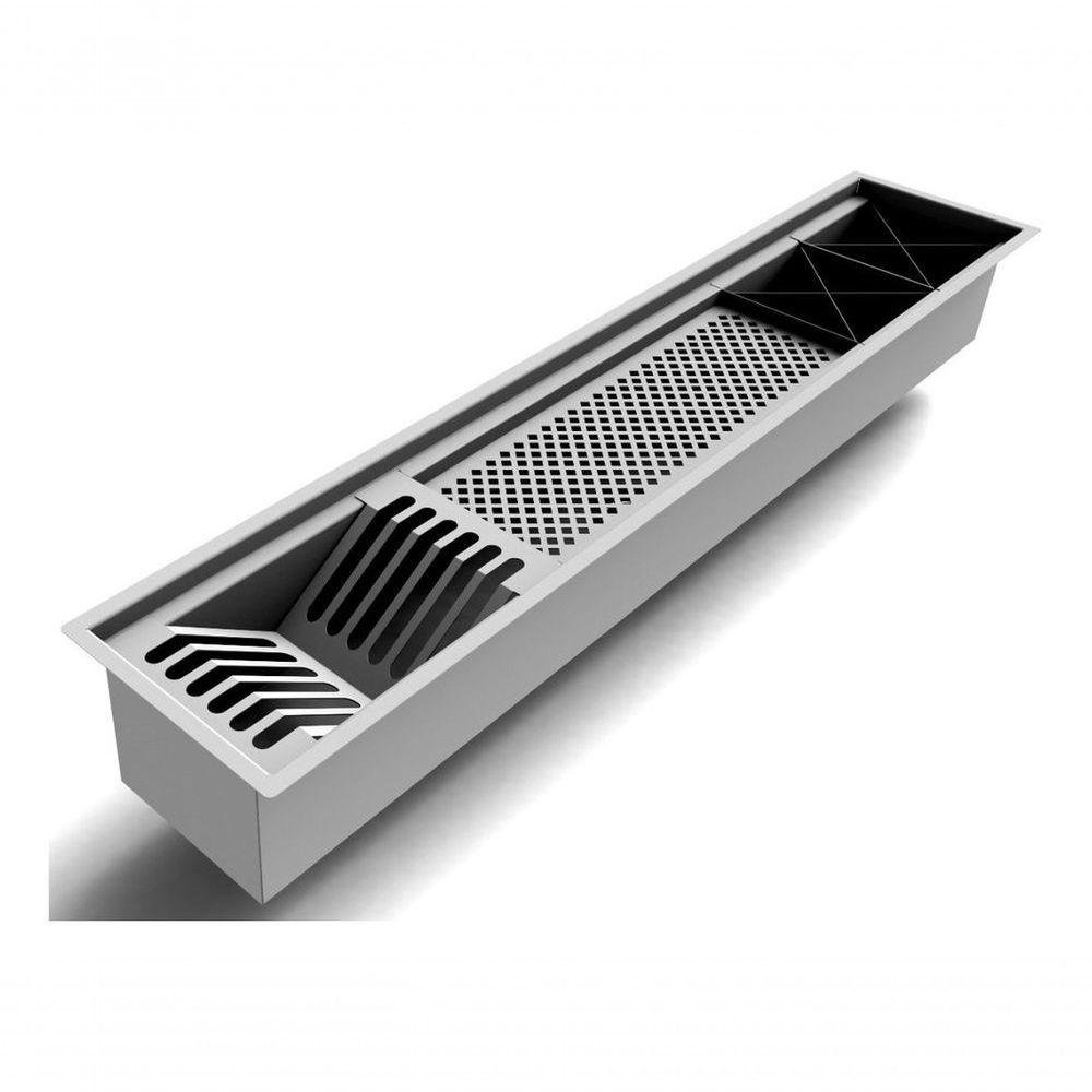 Calha de Louças em Inox Ajb - 110cm - 1