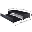 Ver imagem 3 de Bicama Box para Dois Colchões Solteiro Linho