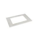 Ver imagem 1 de Tampo para Cooktop Planejado 4 Bocas 80cm Ipanema CabeCasa MadeiraOriginals Branco/Mármore