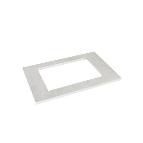 Tampo para Cooktop 4 Bocas 80cm Ipanema CabeCasa MadeiraOriginals Branco/Mármore