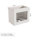 Ver imagem 3 de Balcão Forno de Embutir Planejado sem Tampo sem Rodapé Ipanema CabeCasa MadeiraOriginals