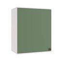 Ver imagem 1 de Armário Aéreo Celeste Kappesberg 100% Mdf 1 Porta Branco/verde 60cm