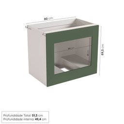 Balcão Forno de Embutir sem Tampo sem Rodapé Ipanema CabeCasa MadeiraMadeira - 3