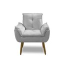 Ver imagem 4 de Kit 2 Poltronas Decorativas Opala Recepção Luxo Confortável