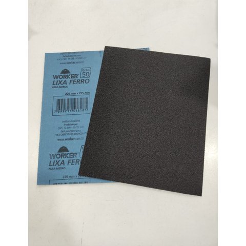 Kit de Lixa para Ferro Worker com 10 Unidades_grão 50