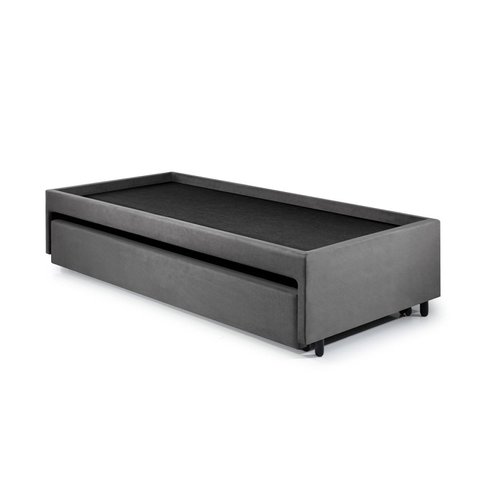 Bicama Box para Dois Colchões Solteiro Suede