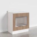 Ver imagem 1 de Balcão Forno de Embutir Planejado Ipanema CabeCasa MadeiraOriginals