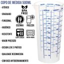 Ver imagem 5 de Copo Medida 500ml + Pote Redondo com Tampa 5,2 Litros Colors.