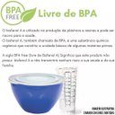 Ver imagem 7 de Copo Medida 500ml + Pote Redondo com Tampa 5,2 Litros Colors.