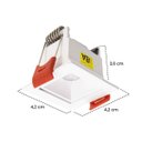Ver imagem 2 de Spot Led Embutir Picco 3w 2700k Irc90 Branco 4991 St3228