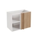 Ver mais imagens de Balcão de Canto Reto sem Tampo sem Rodapé Ipanema CabeCasa MadeiraOriginals