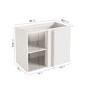 Ver imagem 3 de Balcão de Canto Reto sem Tampo sem Rodapé Ipanema CabeCasa MadeiraOriginals