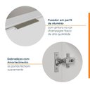 Ver imagem 5 de Balcão de Canto Reto sem Tampo sem Rodapé Ipanema CabeCasa MadeiraOriginals