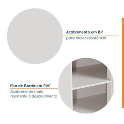 Balcão de Canto Reto sem Tampo sem Rodapé Ipanema CabeCasa MadeiraMadeira - 4