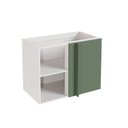 Ver mais imagens de Balcão de Canto Reto sem Tampo sem Rodapé Ipanema CabeCasa MadeiraOriginals