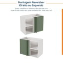 Ver imagem 6 de Balcão de Canto Reto sem Tampo sem Rodapé Ipanema CabeCasa MadeiraOriginals