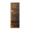 Ver imagem 4 de Sapateira Divino Good em MDF 66x187cm Porta Reflecta com LED Olmo 1232