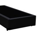 Ver imagem 4 de Cama Box Solteirão Sintético Preto Emth 96x203x40
