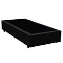 Ver imagem 1 de Cama Box Solteirão Sintético Preto Emth 96x203x40