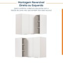 Ver imagem 6 de Armário Aéreo de Canto Reto Ipanema CabeCasa MadeiraOriginals