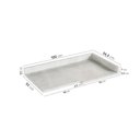 Ver imagem 3 de Tampo para Balcão Canto Reto Ipanema CabeCasa MadeiraOriginals Branco/Mármore