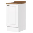 Ver imagem 1 de Balcao com Tampo 1 Porta 40cm Americana Branco Nature Henn