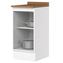 Ver imagem 4 de Balcao com Tampo 1 Porta 40cm Americana Branco Nature Henn