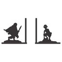 Ver imagem 1 de APARADOR DE LIVRO E CD SENHOR DOS ANEIS FRODO E GOLLUM