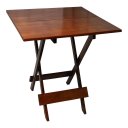 Ver imagem 3 de Jogo de Mesa Dobrável 70x70 C/ 4 Cadeiras Madeira Maciça Bar Mel