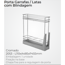 Ver imagem 2 de Porta Condimentos para Armário Deslizante Blindagem Schmitt