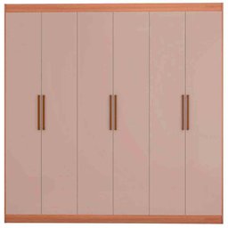 Guarda-Roupa Casal Bartira Ville com 6 Portas e 2 Gavetas - 2