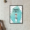Ver imagem 2 de Quadro Decorativo Vovô Preto Velho 24x18cm:madeira Branca