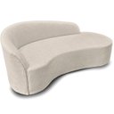 Ver imagem 5 de Sofá Decorativo Divã Forma Orgânica Curvo Bouclé para Salas e Consultorio Aurea
