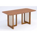 Ver imagem 1 de Mesa de Sala Jantar Regia Natuame C/ Tampo Madeirado Reto 180x90cm Carvalho/cinamomo - Cimol