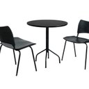 Ver imagem 2 de Mesa Redonda 0,80x0,76m Café Office Preto